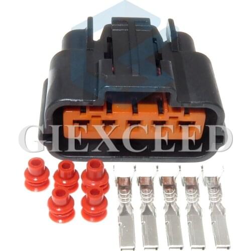 5 Pin Waterproof Automotive Connector Sealed Cable Socket For Auto Cars