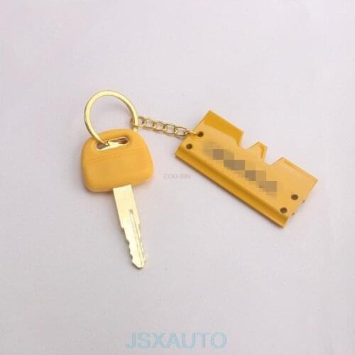 For KOMATSU PC60 120 150 200-3/4/5/6 Excavator Accessories Electric door lock key