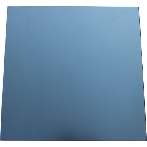 100x100mm Grey Anodized Aluminium Plate 0.5/0.8/1.0mm Thick Black/Gold/Blue/Red/Silver Color Anti-Fingerprint Marking Material