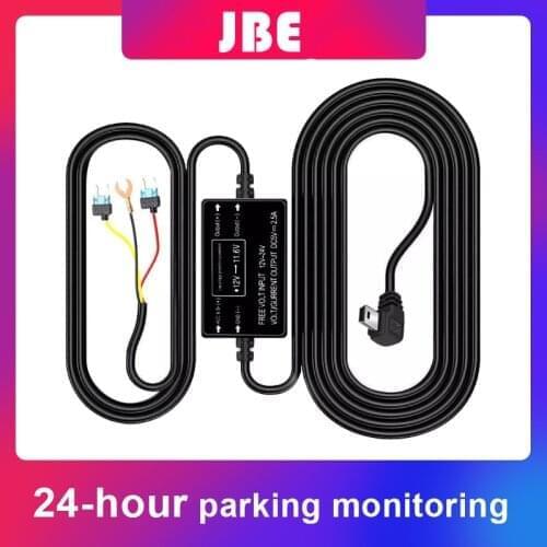 12/24V To 5V Car Dash Cam Wire 3.2m Mirror DVR Hardwire Cable Kit Video Recorder Mini Micro USB Charger Line Auto Dashcam Camera