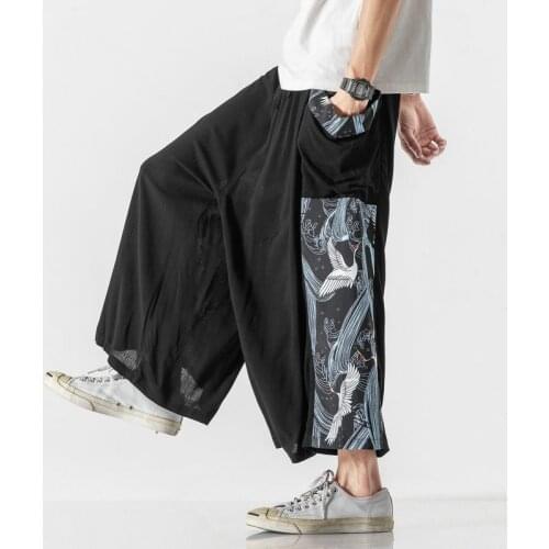 Harajuku Mens Jogging Sweatpants Big Pocket Cotton Harem Pants Men Patchwork Fashion Pants Woman Casual Trousers Large Size 5XL