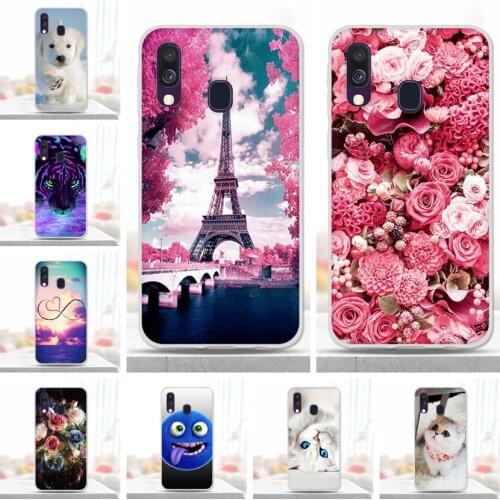 Phone Case for Samsung Galaxy A40 Cover Bag Soft TPU Coque Funda Silicone Bumpers for Samsung Galaxy A40 A405F A 40 Capa Cases