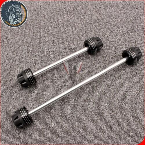 For HONDA VTR 1000 RC 51 2000-2005 Motorcycle CNC Aluminum Front & Rear Axle Fork Crash Sliders Wheel Protector