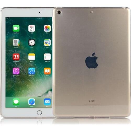 For iPad 9.7 inch 2018 Back Case Soft TPU Cover For New iPad 9.7 iPad 2017 2018 A1822 A1893 A1954 9.7" Tablet Protective Cover