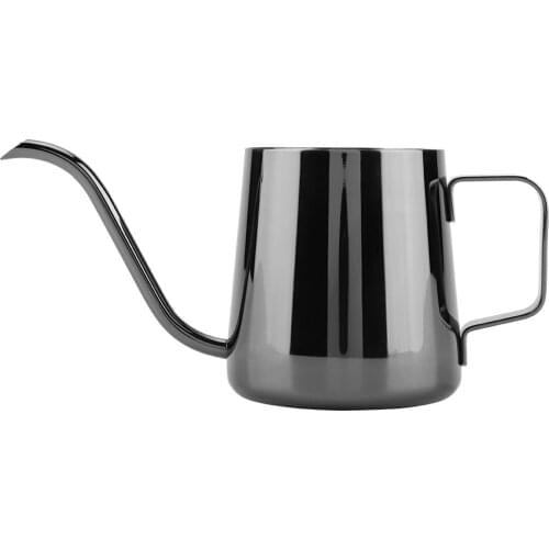 350ml Stainless Steel Coffee Pot Gooseneck Pour Over Drip Coffee Long Mouth kettle Teapot Coffee Maker