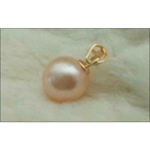 Hot sell AAA+ 10-11mm natural pink south sea pearl pendant