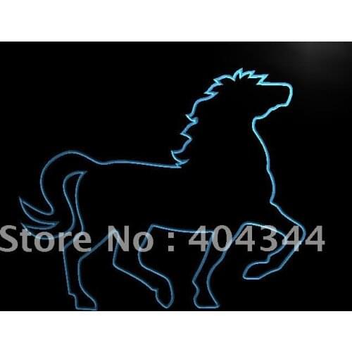 LK387- Mustang Horse Display Home Decor LED Neon Light Sign home decor crafts