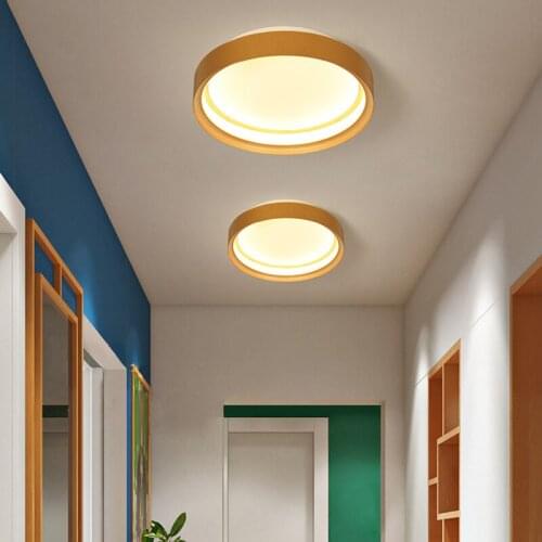 Minimalist Round LED Ceiling Aisle Lamp For Cloakroom Corridor Balcony Foyer Lights Lighting Home Kitchen Fixtures Luminaire