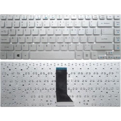 New US Keyboard Silver for Acer Aspire E1-470 E1-470G E1-470P E1-470PG E1-472 E1-422 E1-422G Laptop Keyboard
