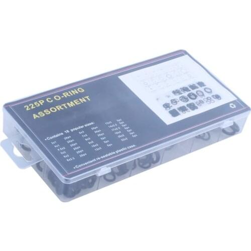 New Rubber O Rings 225Pc Tap Seal Plumbing Washer Set Metric Assorted