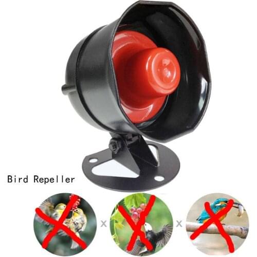 Electronic Bird Repeller Harmless Sound Birds Driving Controller Pest Reject Garden Yard Hot Humane Protective Bird Repellent