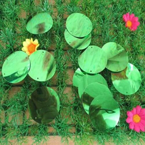 30pcs 50mm sequins,Red blue green PVC bulk sequins, costumes and other DIY wedding accessories, flash sequins 010001024