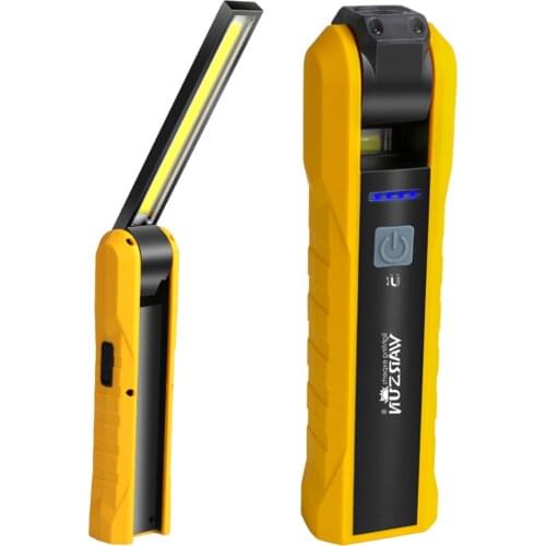 10W Highlight LED work lights Portable USB rechargeable COB working lamp Camping with waterproof LED flashlights