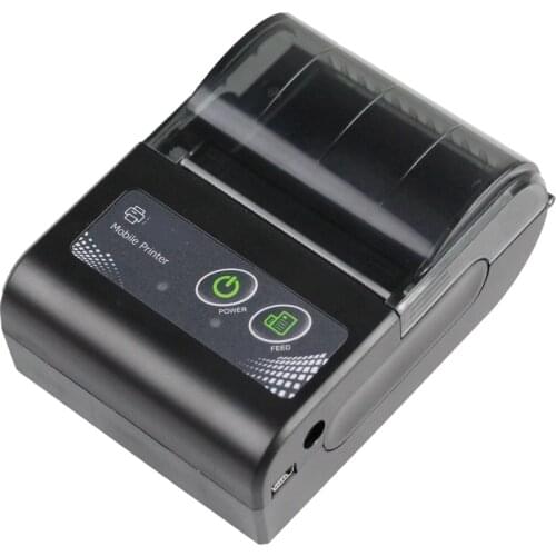 Cheapest 58mm Bluetooth Thermal Receipt Printer with Adapter