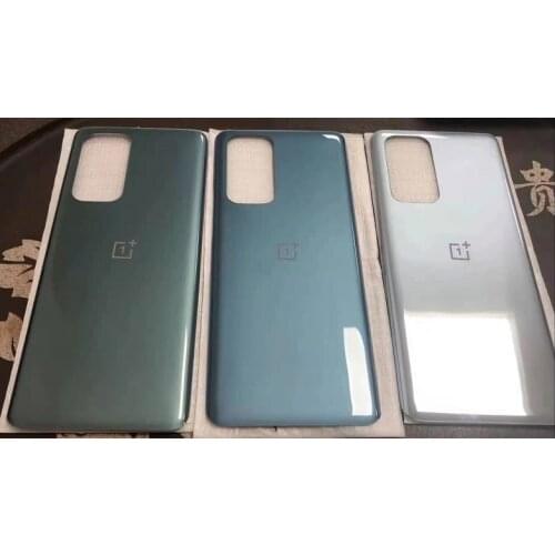 Oneplus9Pro Rear Housing For Oneplus 9 Pro 6.7" One Plus Back Door Battery Cover Glass Repair Replace Case + Logo Adhesive Glue