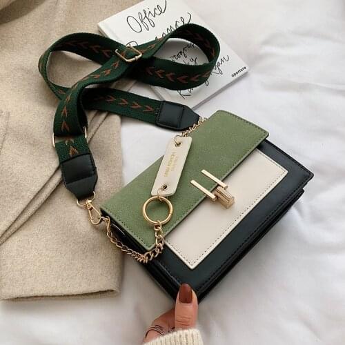 FANTASY 2020 4 Splice-Color Fashion Hanbags For Women Luxury Wild Shoulder Crossbody Messenger Bag Female Newest Good Quality