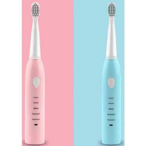 Toothbrush Sonic Ultrasonic Electric Tooth Automatic Soft Bristle Brush Waterproof Lovers Age Group