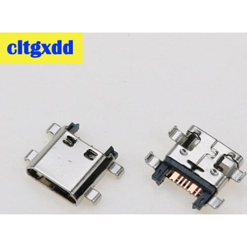 100pcs Micro USB 7Pin charging Jack Connector tail plug socket Data port For Samsung G532 I8262 J5 J7 J5008 mobile phone