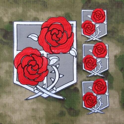 Attack on Titan Stationed Corps Big Back Of The Body Embroidery patch Suit Small