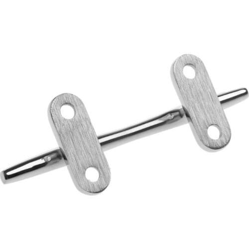 Base Boat Dock Deck Rope Cleat Marine Bollard Yacht Stainless Steel 4"/5"/6"