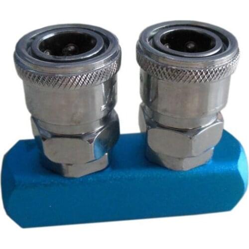 Free shipping C type quick joint 1/4 female male female joint gas in straight line two in three to four five SML - 2, 3, 4, 5