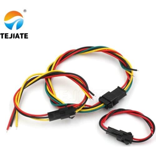 10Pair Plug-in Type SM Wire 2/3P Connection Wire Electronic Line 2.54MM Female/Male Header 20/30/40CM 22AWG Adapter Wires