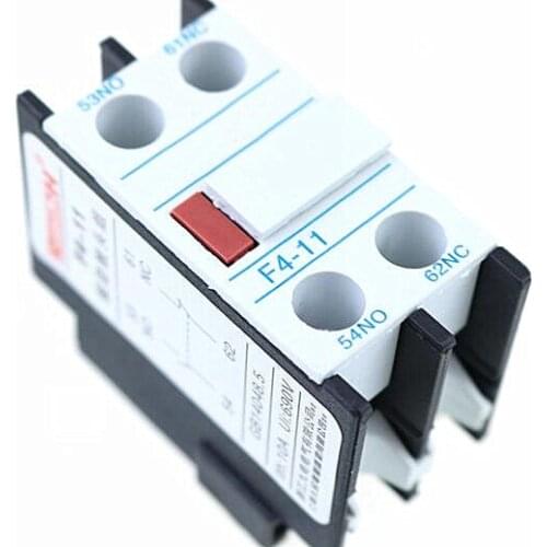 F4-11 the auxiliary contact CJX2 AC contactor supporting LA1-DN11