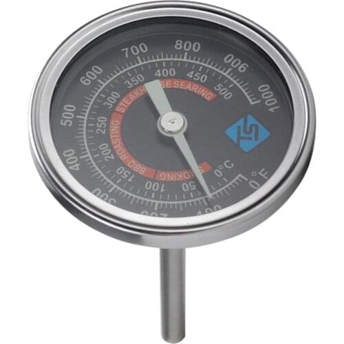 BBQ Grill Temperature Gauge Waterproof Large Face for Barbecue Charcoal Grill