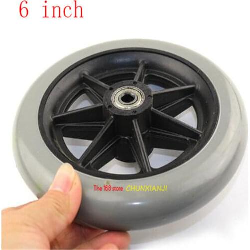 Good quality 6 Inch non- Pneumatic Tire 6inch tyre 150MM Scooter Wheel With plastic Hub Electric Scooter