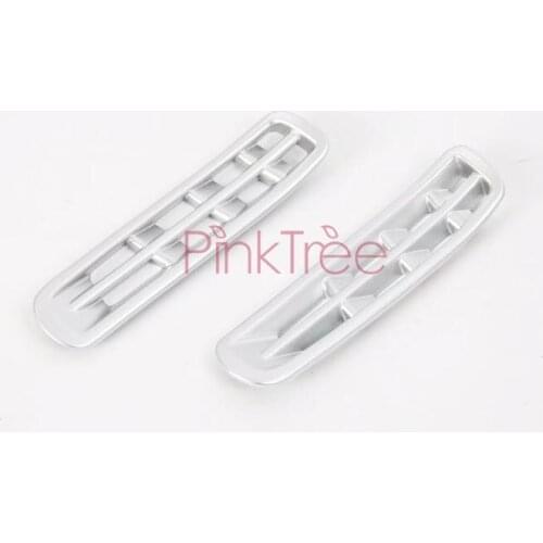 Chrome Accessories For Ford Focus 2019 2020 MK4 Sedan Front Air Conditioning Cover Trim AC Outlet Frame Car Styling