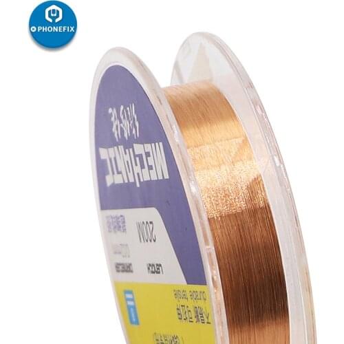 MECHANIC 0.2mm Copper Insulated Motherboard Fingerprint Flying Line Maintenance Jump Line for iPhone X 8 8p 7 7p PCB Repair