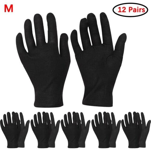 Reusable Work Gloves Breathable Thin Cotton Working Mittens Hand Protective Cleaning Gloves Household Garden Cleaning Tools Set