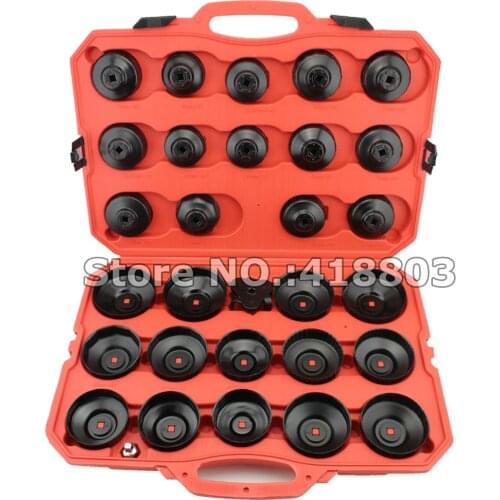 30pcs Cup Type Oil Filter Wrench Removal Tool Set Cup Socket Tool Kit