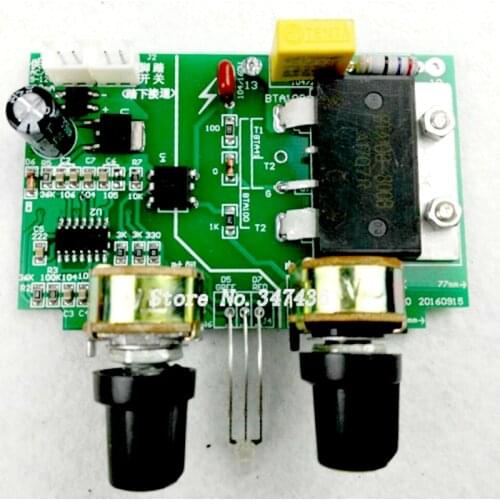 Welding machine control panel instead of time relay adjustment time of current transformer spot welder control panel 100A SCR