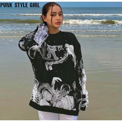 Женские толстовки с надписями PUNK STYLE GIRL China At AliExpress