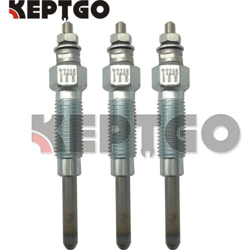 3PCS Glow Plug For Mitsubishi L3E 11V