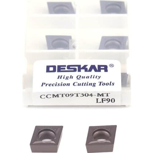 10pcs CCMT09T304 FG CCMT09T308 FG HQ MT TC LF90 CNC Lathe Turning Tools Cermet Blades High Quality Cutting Inserts Tools Parts