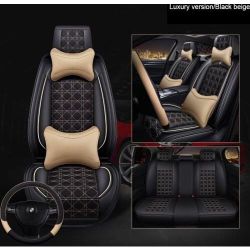 Universal car seat cover for kia skoda octavia a5 kodiaq superb fabia 3 karoq seat ibiza alhambra leon fr ateca car accessories
