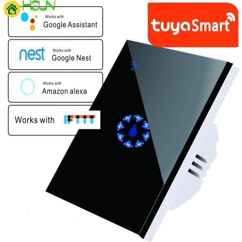 Wifi Boiler Smart Switch Water Heater Switches Voice Remote Control EU/US Tuya Touch Panel Timer Outdoor work alexa google home