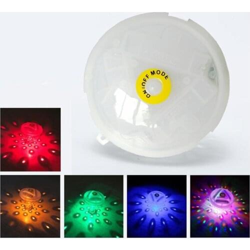 1Pc LED Swimming Pool Colorful Lights Without Batteries 4 LED Lights Pool Swimming Party Accessories Decoration Function Lamp