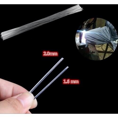 10/20Pcs 1.6/2.0mm 50cm Silver Aluminum Welding Rod Low Temperature Metal Soldering Brazing Rods with Corrosion Resistancel