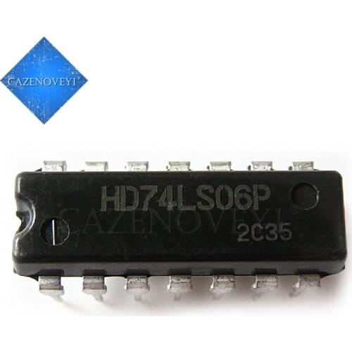 10pcs/lot SN74LS06N HD74LS06P SN74LS06 74LS06N 74LS06 DIP-14 In Stock