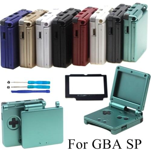 2021 For Nintendo GBA SP For Gameboy Housing Case Cover Replacement Full Shell For Advance SP