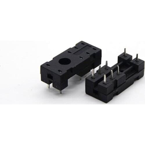 8 Pin Relay base with hook Suitable for J G2R-1/ G2R-2 series relay base