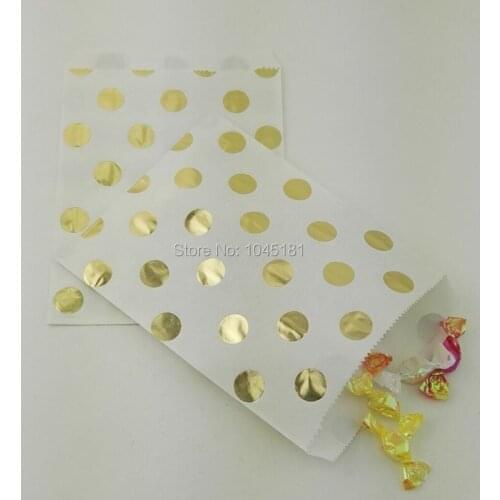 Ipalmay Wedding Party Supplies Candy Popcorn Paper Bags Favor Treat Bags Lolly Gift Bags for Decoration 125pcs/lot