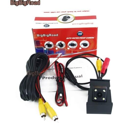 BigBigRoad Car Rear View Backup CCD Camera Night Vision waterproof parking camera For Nissan NV200