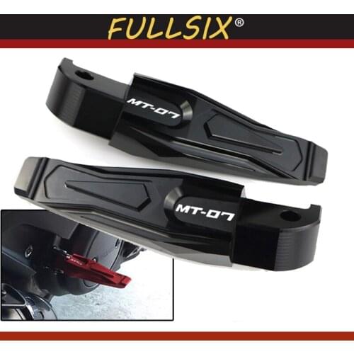 Motorcycle Rear Foot Pegs For Yamaha MT 07 mt 07 2013-2017 MT 09 FZ 09 2014-2019 Passenger Footrests tmax530 tmax560 Accessorie