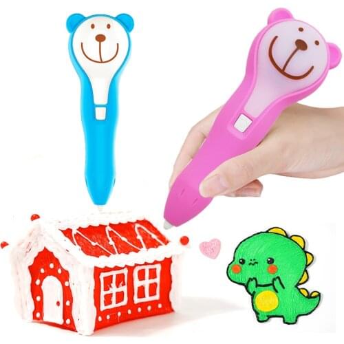 Low Temperature 3D Printing Pen 3D Drawing Printer DIY Anti-Scald Painting Pen PCL Filament Toys For Girls Birthday Gift 3021