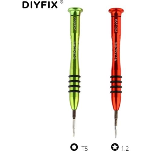 DIYFIX Precision T5 Torx P5 1.2mm Pentalobe Screwdriver for Apple Macbook Air / Pro with Retina Display Laptop Repair Tools