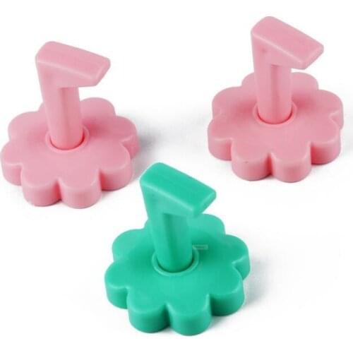 5pcs Plum flower nail practice display stand nail art frame holder manicure tools polish shower